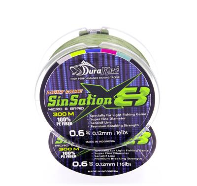Duraking Sinsation 8X 300mt Moss Green İp Misina