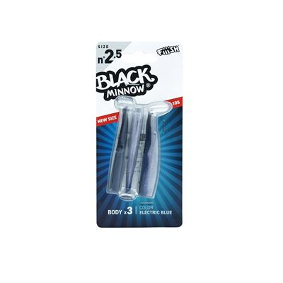 Fiiish BM105/2.5 BM3052 3x Gövde Electric Blue Silikon Yem