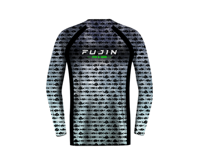 Fujin Performance T-Shirt Aqua Blue Fish