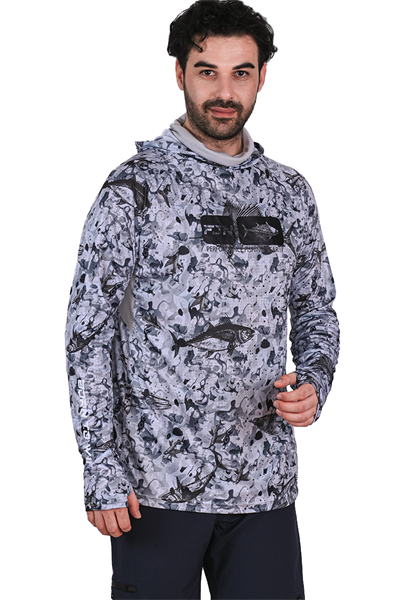 Fujin Pro Angler T-Shirt Black Fish