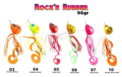 Fujin Rockn Rubber 90gr Tai Rubber Set