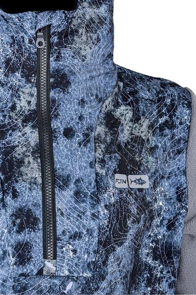 Fujin SeaGame Technical Polar Hoodie Grey Reef