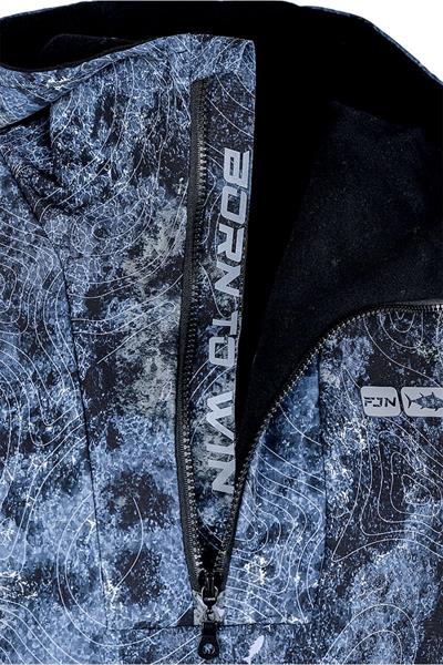 Fujin SeaGame Technical Polar Hoodie Grey Reef