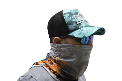 Fujin Turquoise Camo Fish Balıkçı Şapkası