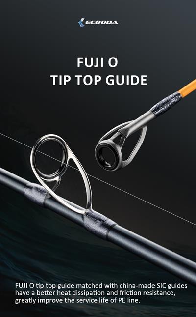 Ecooda Black Thunder 3 210cm 20-80g Boat Rod