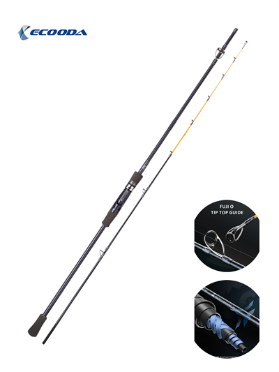Ecooda Black Thunder 3 210cm 20-80g Boat Rod