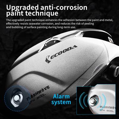 Ecooda Flash Wave 800L Bait Casting Olta Makinesi