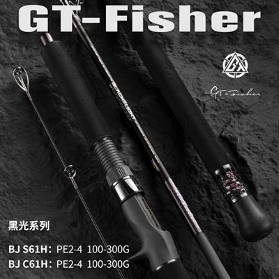 Ecooda GT-Fisher Black Light 185cm 100-300gr Slow Jigging Kamışı