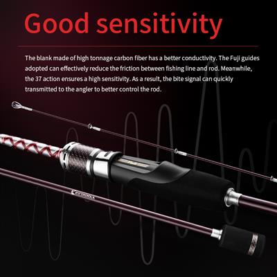 Ecooda Haiz Solid 185cm 200-300g Slow Jigging