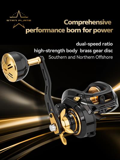 Ecooda Star Flame 600HGL Bait Cast Olta Makinesi