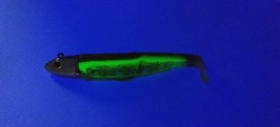 Fiiish BM90/2 BM897 Combo Off Shore 10gr Kaki Shiny Glow Silikon Yem