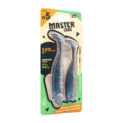 Fiiish MS125/5 MS4557 Combo Medium 25gr Blue Strik