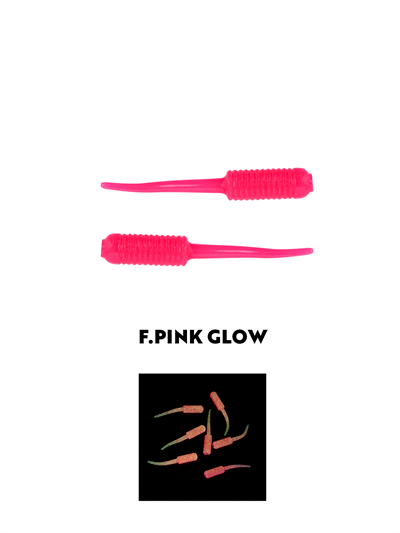 Fujin Baby FRY 2cm LRF Silikonu Pearl White Glow