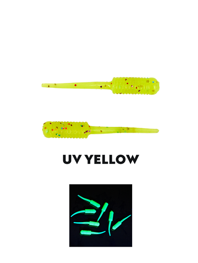 Fujin Baby FRY 2cm LRF Silikonu Pearl White Glow