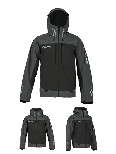 Fujin Bigsea Offshore Jacket Grey Khaki