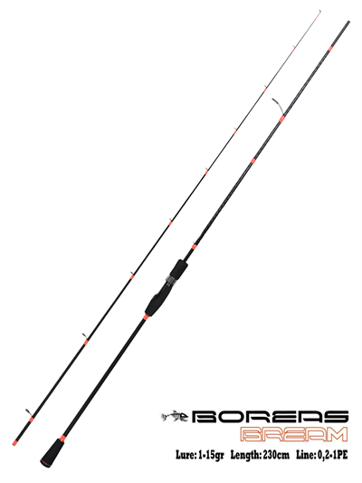 Fujin Boreas Bream 230cm 1-15gr Orange FBSB-762KR