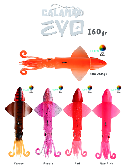 Fujin Calamax EVO 160gr Combo Fluo Pink