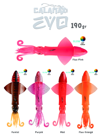 Fujin Calamax EVO 190gr Combo Fluo Pink