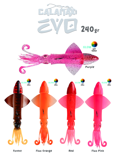 Fujin Calamax EVO 240gr Combo Fluo Pink