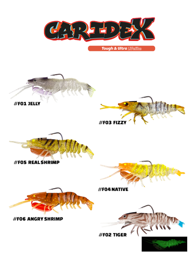 Fujin Caridex 65mm 6.3gr #F01 Jelly