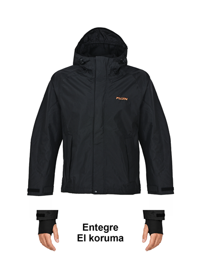 Fujin Dragon Rain Wear Yağmurluk Black