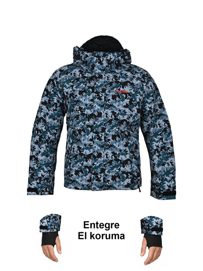 Fujin Dragon Rain Wear Yağmurluk Blue Camo