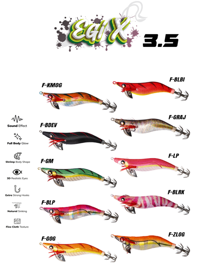 Fujin EgiX 3.5 20gr Kalamar Zokası