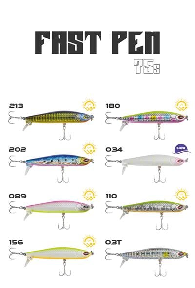 Fujin FastPen 75mm 14gr #034 Glow Purple