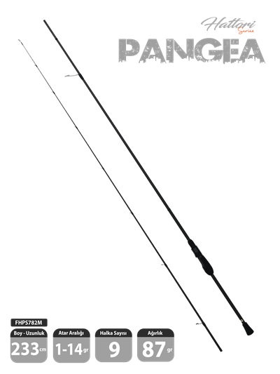 Fujin Fujin Pangea 233cm 1-14gr LRF Kamışı 782M
