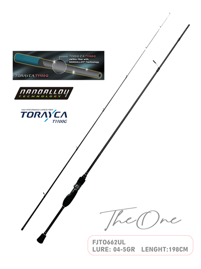 Fujin Fujin TheOne 198cm 04-5gr LRF Kamışı 662UL