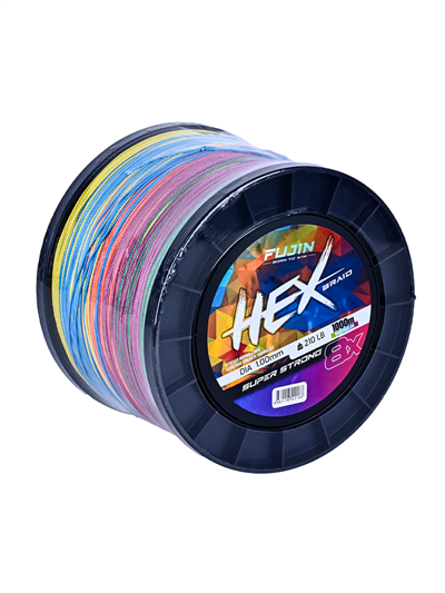 Fujin Hex 8X 1000Mt. 0.26mm Multicolor Pe Line