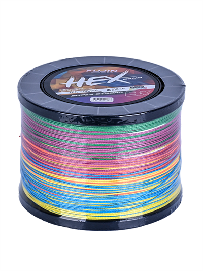 Fujin Hex 8X 1000Mt. 0.26mm Multicolor Pe Line
