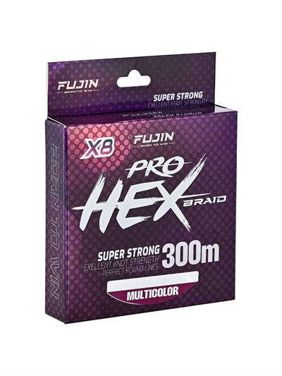 Fujin Hex Pro 8X 300Mt. 0.11mm Multicolor Pe Line