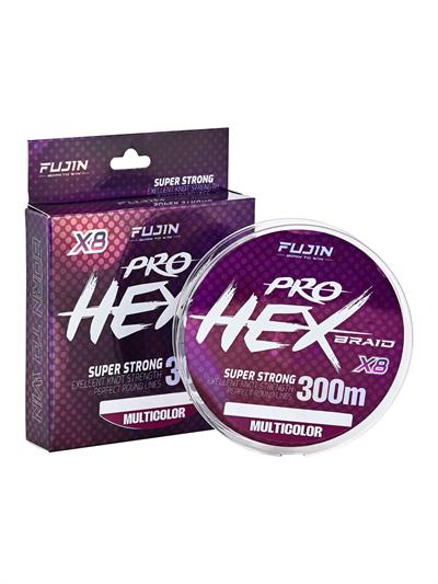 Fujin Hex Pro 8X 300Mt. 0.11mm Multicolor Pe Line