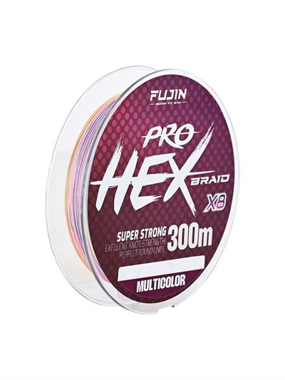 Fujin Hex Pro 8X 300Mt. 0.11mm Multicolor Pe Line