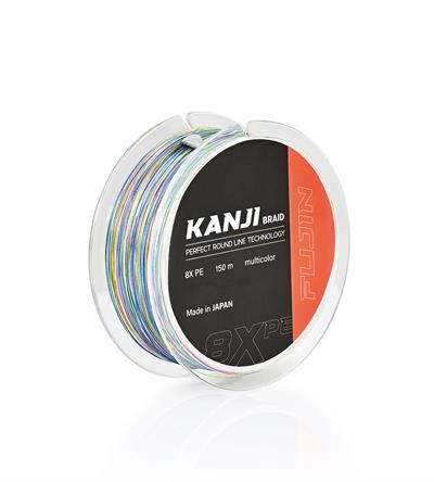 Fujin Kanji 8X 150MT 0.165mm Multi Color Pe Line