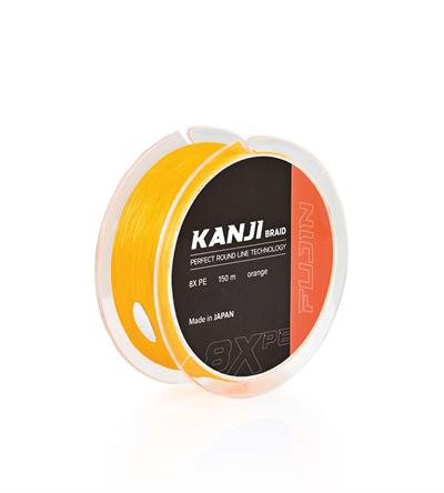 Fujin Kanji 8X 150MT 0.128mm Orange Pe Line