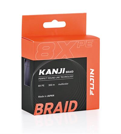 Fujin Kanji 8X 300MT 0.165mm Multi Color Pe Line