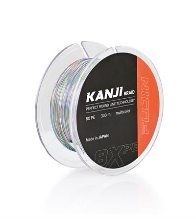 Fujin Kanji 8X 300MT 0.165mm Multi Color Pe Line