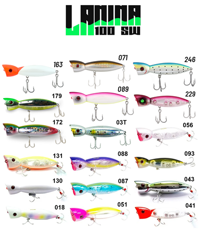 FUJIN La-Nina Maket Balık Su Üstü Popper