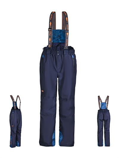 Fujin Pro Angler Pants Grey Wave #Small