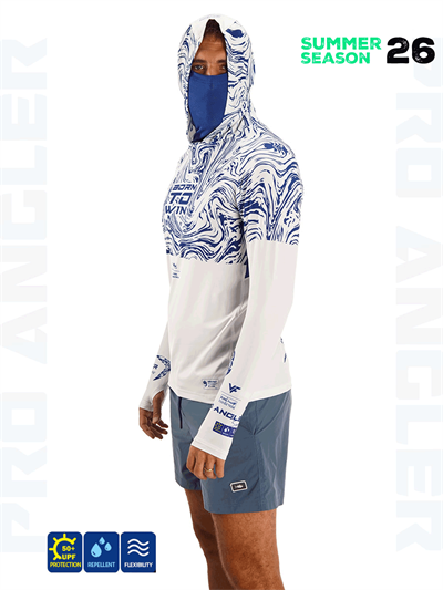 Fujin Pro Angler S26 Buff&Hoodie Izohips W/B #S