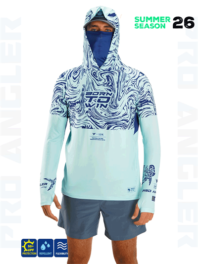 Fujin Pro Angler S26 Buff&Hoodie Izohips Mint #S