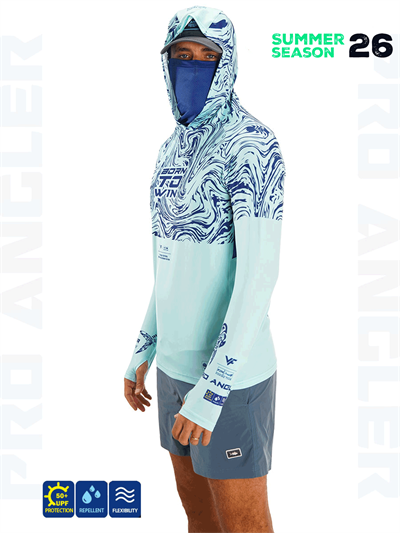 Fujin Pro Angler S26 Buff&Hoodie Izohips Mint #S