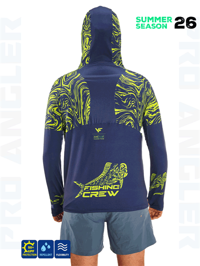 Fujin Pro Angler S26 Hooded Izohips B/G #S