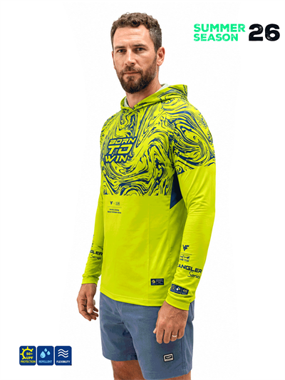 Fujin Pro Angler S26 Hooded Izohips G/B #S