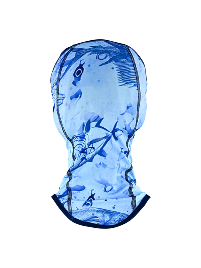 Fujin Pro Angler Sungaiter Boyunluk Blue Fish