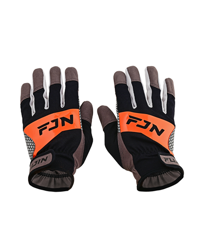 Fujin Pro Angler Trolling Gloves Black #M/L