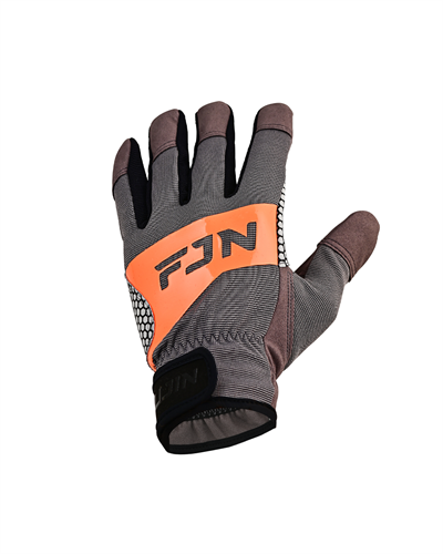 Fujin Pro Angler Trolling Gloves Grey #M/L