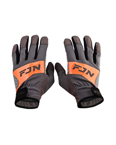 Fujin Pro Angler Trolling Gloves Grey #M/L